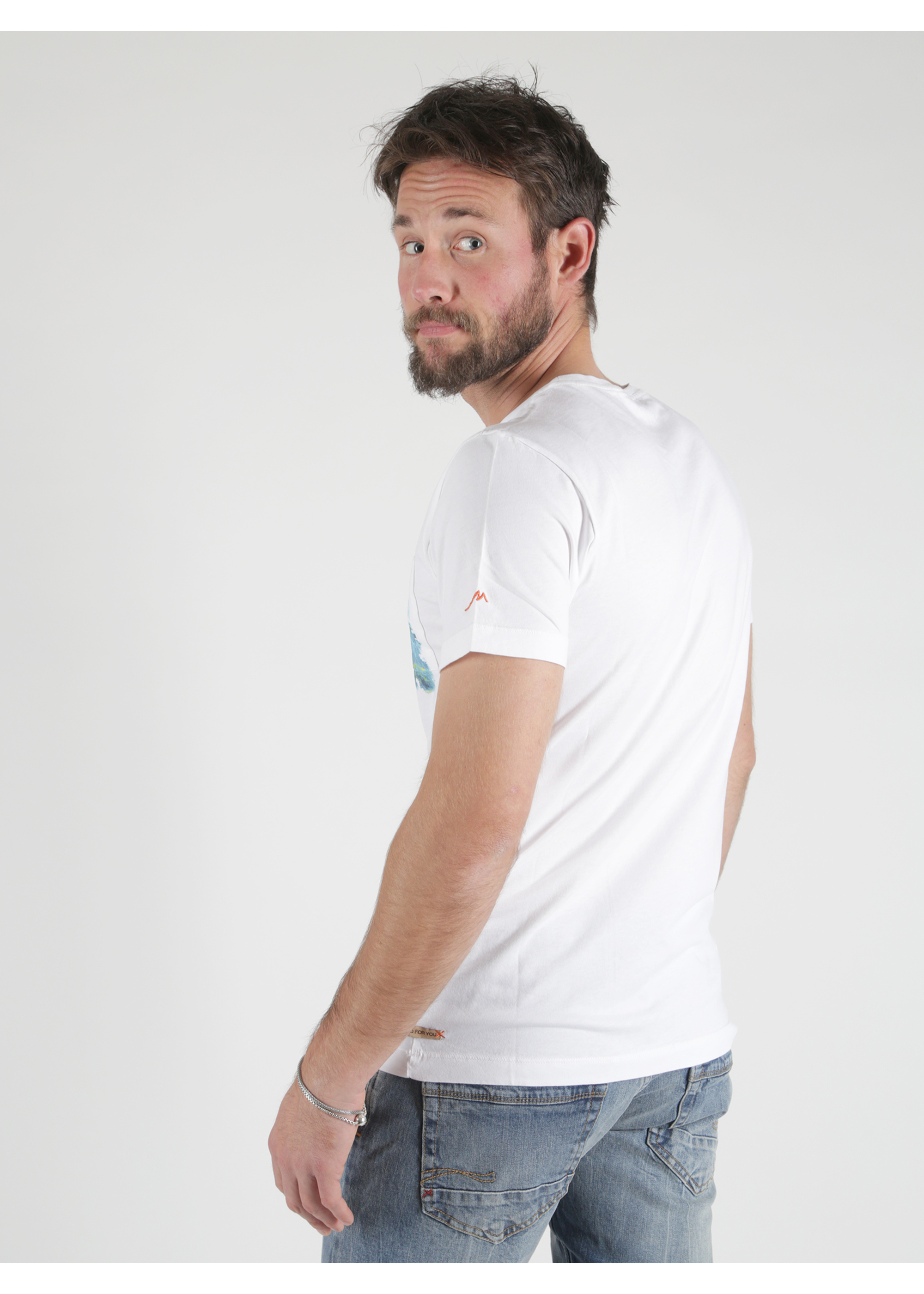 Tshirt Herren in White | MIRACLE OF DENIM Online Shop